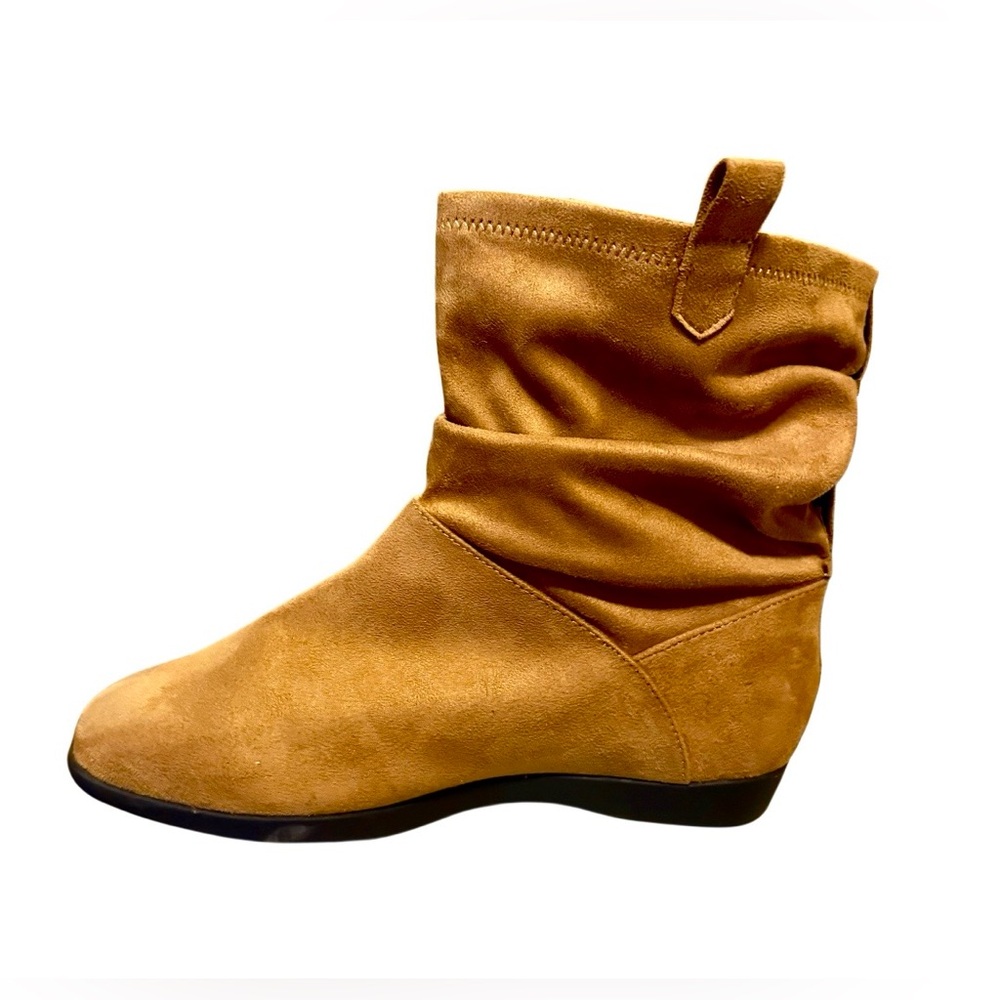 Comfortview Womens Demy Slouch Pull On Cold Weather Ankle Booties - Picture 3 of 6